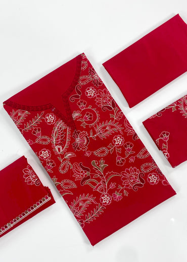 Urge Plain Embroidered Lawn 2PC