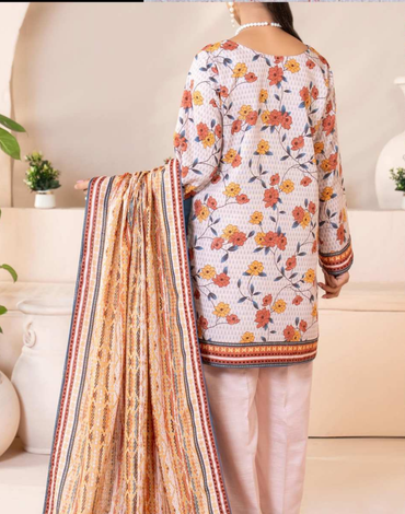 Mehnaz Airjet Printed Khaddar 3PC
