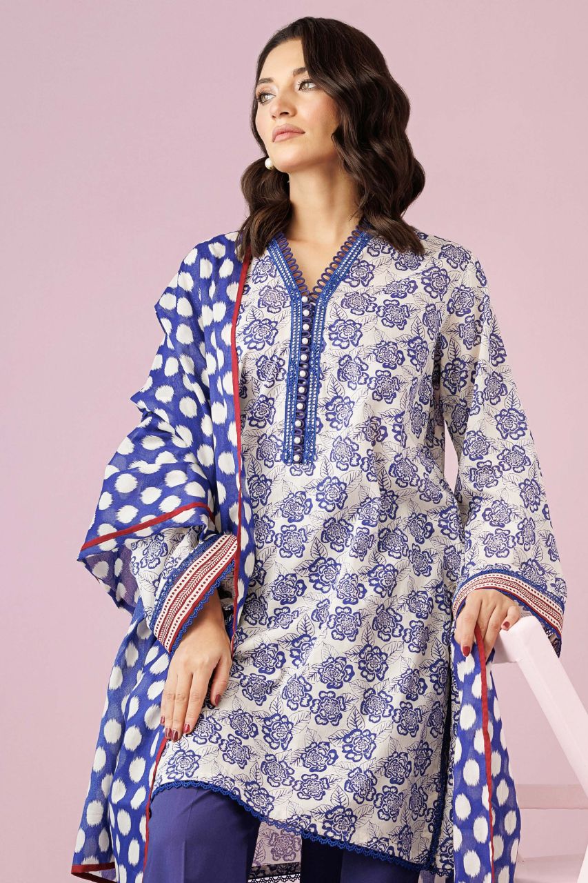 Orient Digital Printed Lawn 3PC