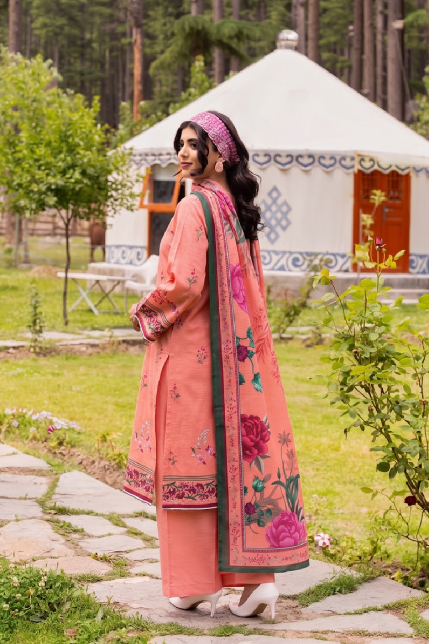 Zarish By Shanaya Digital Printed Karandi 3PC