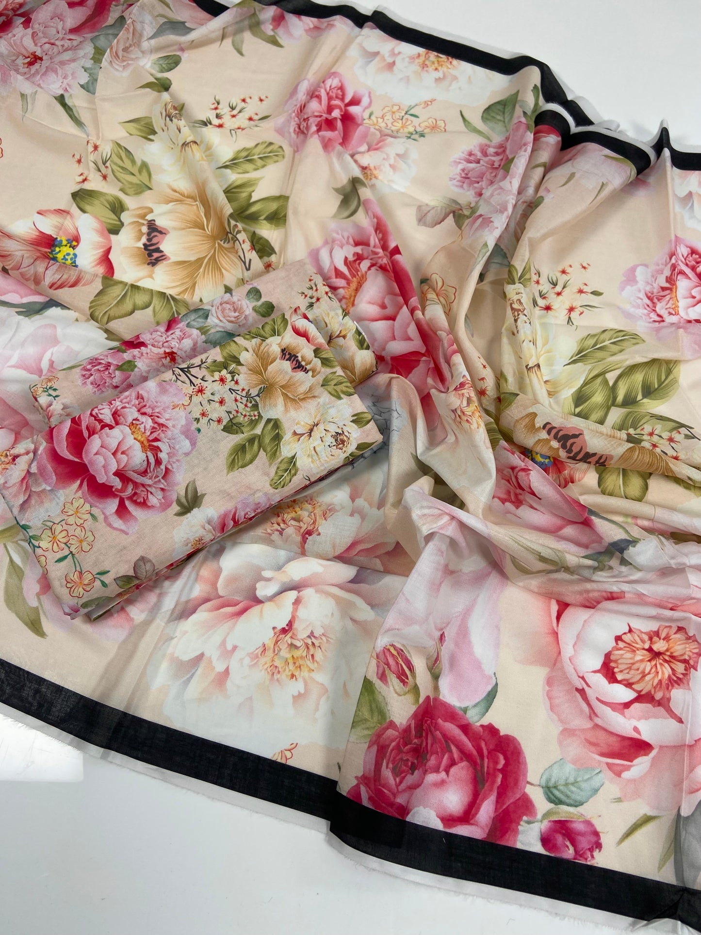 Baroque All Over Digital Printed Lawn 3-PC