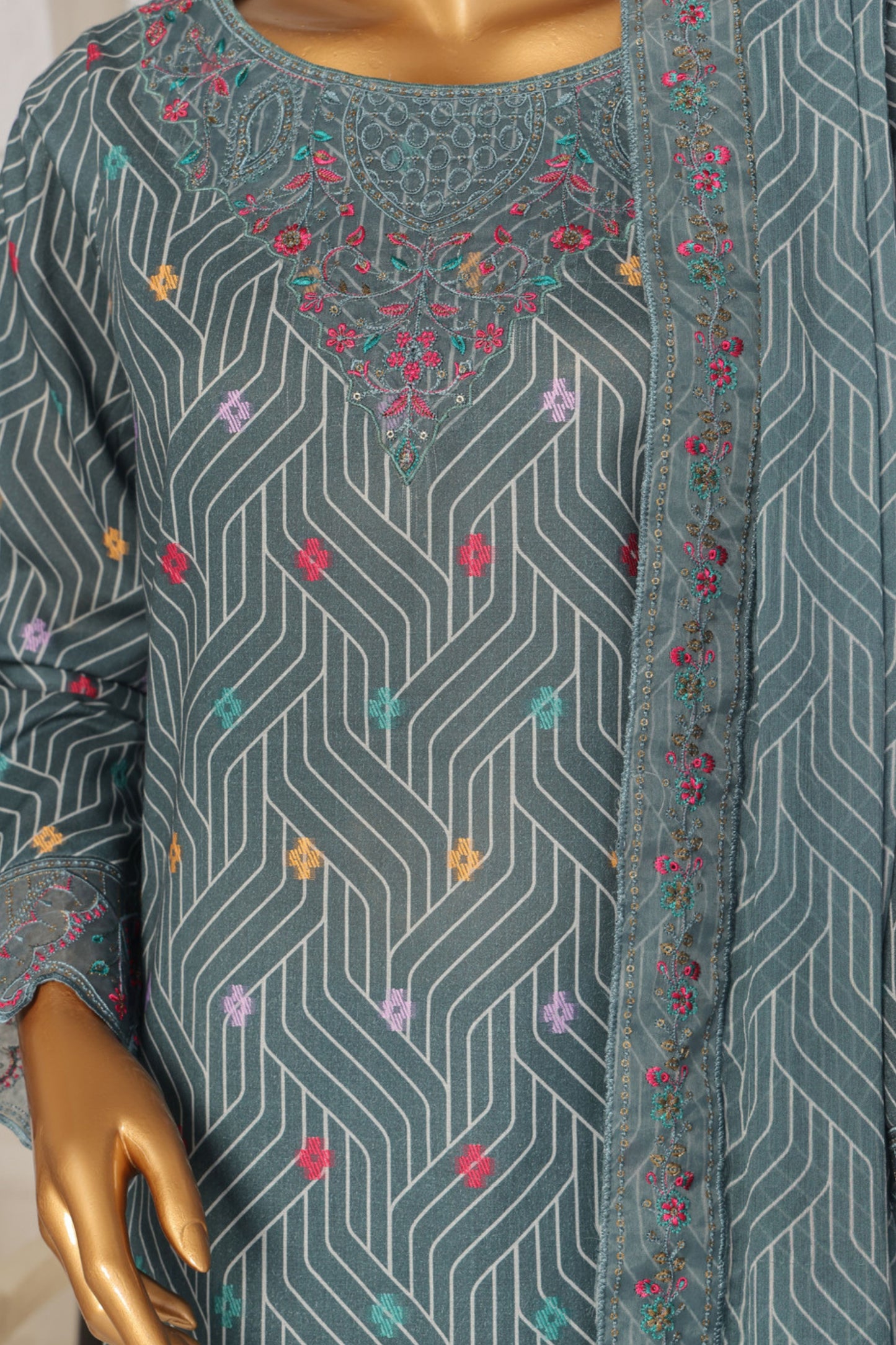 Khoobsurat By Anaya Noor Fine Jacquard Lawn 3-PC