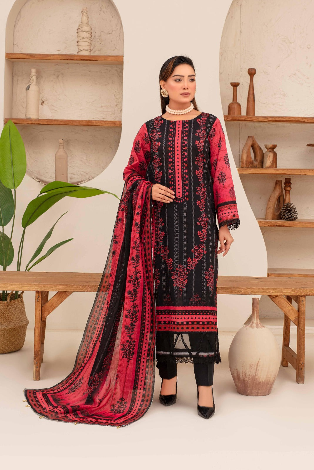 Fabiha By Feroza Printed Lawn 3-PC