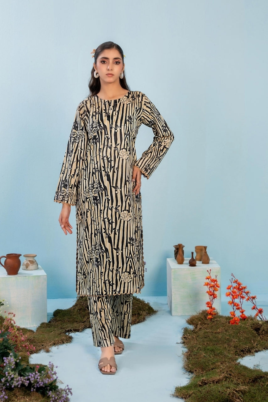 Zesh All Over Print Lawn 2-PC