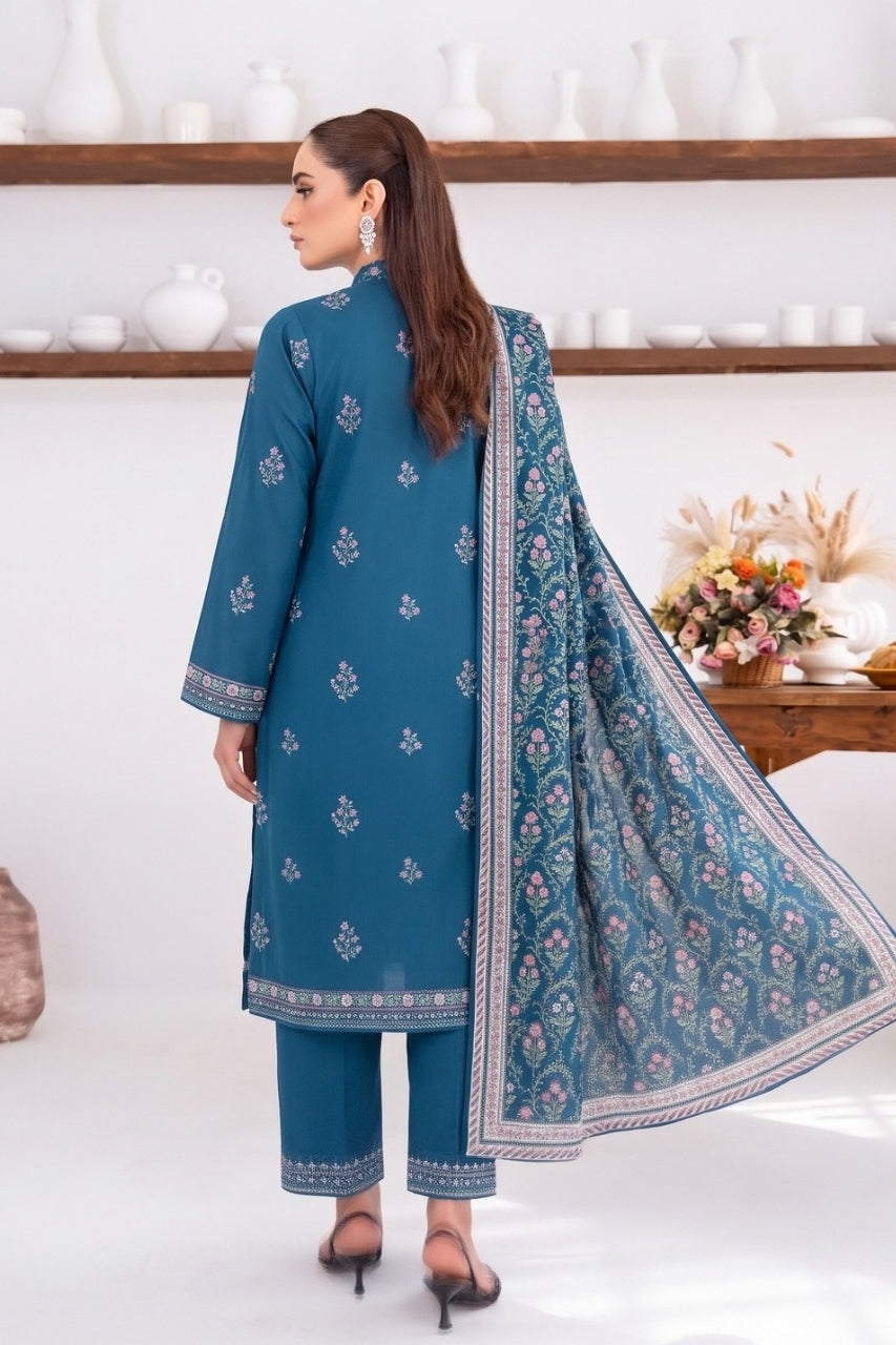 Mannat By Shanaya Digital Printed Stone Linen 3PC