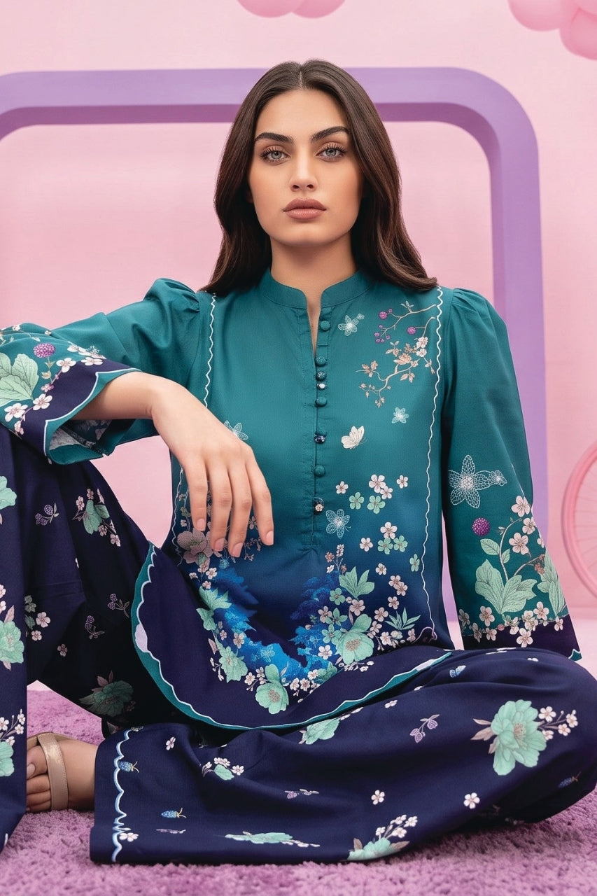 Cocoon By Regalia Digital Printed Khaddar 2PC