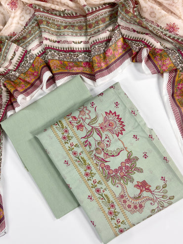 Mashaim Digital Printed Lawn 3PC