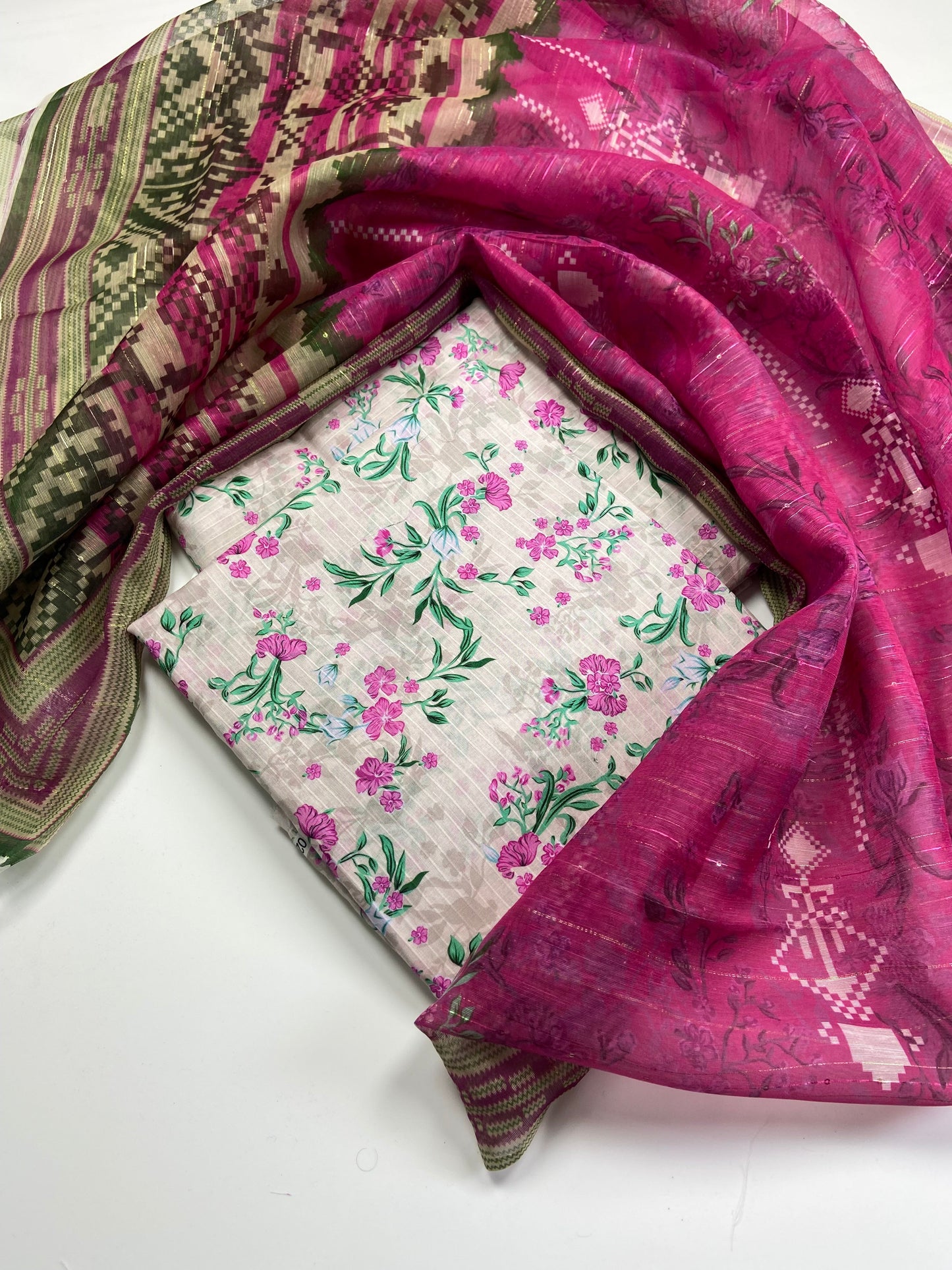 Bareeze Printed Lawn with Seq Dupatta 3-PC