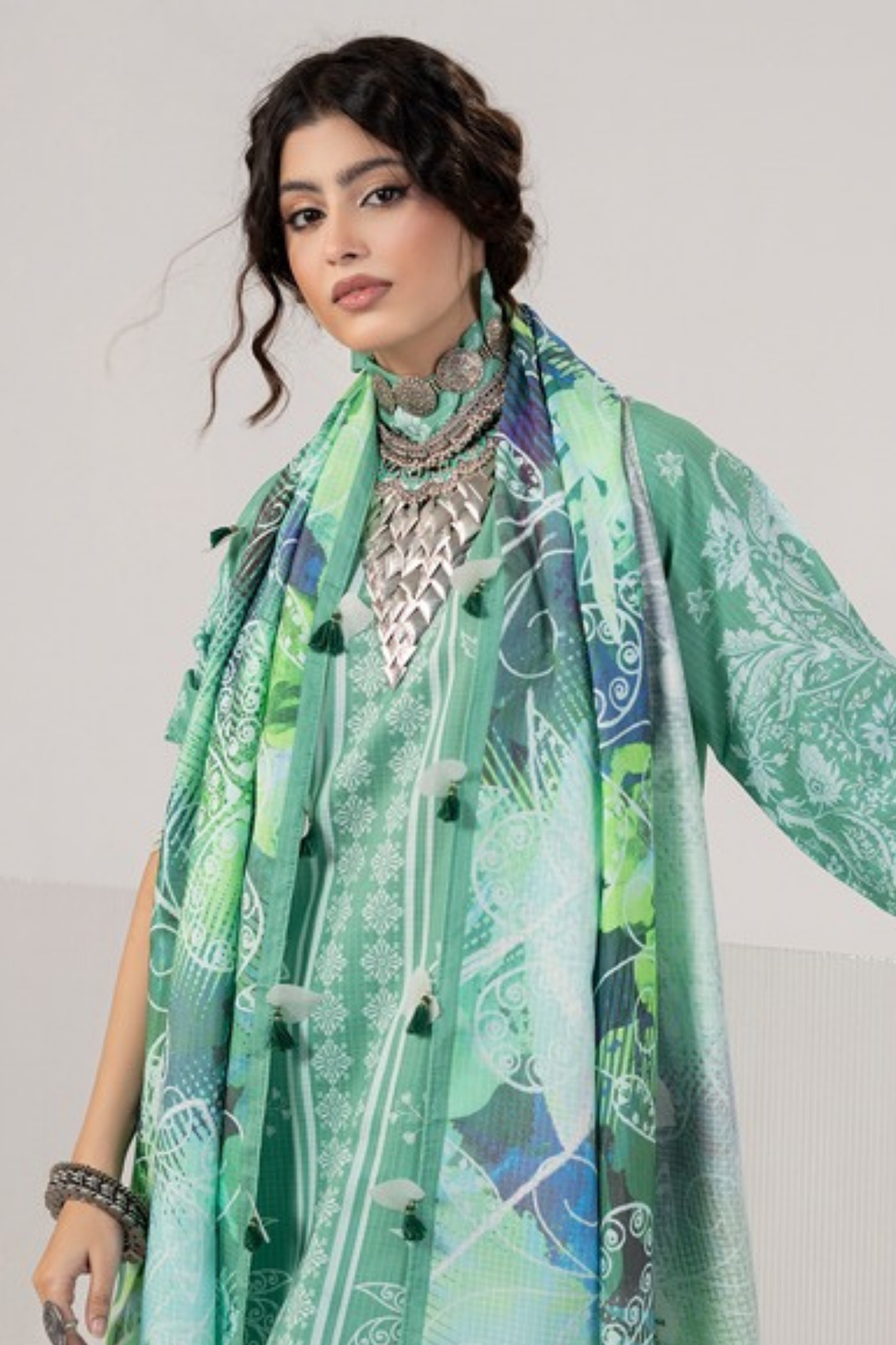 Gulzar By Paltar Premium Fancy Marina 3PC