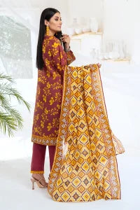 Mehak By Pretty Robe Printed Lawn 3-PC