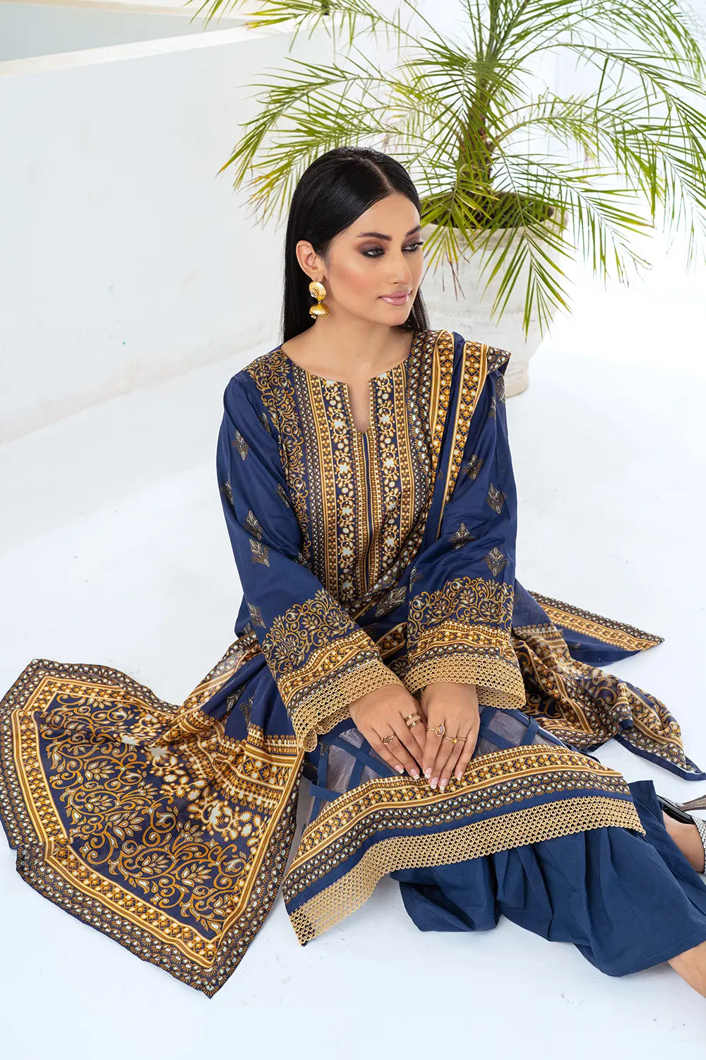 Mehak By Pretty Robe Printed Lawn 3-PC