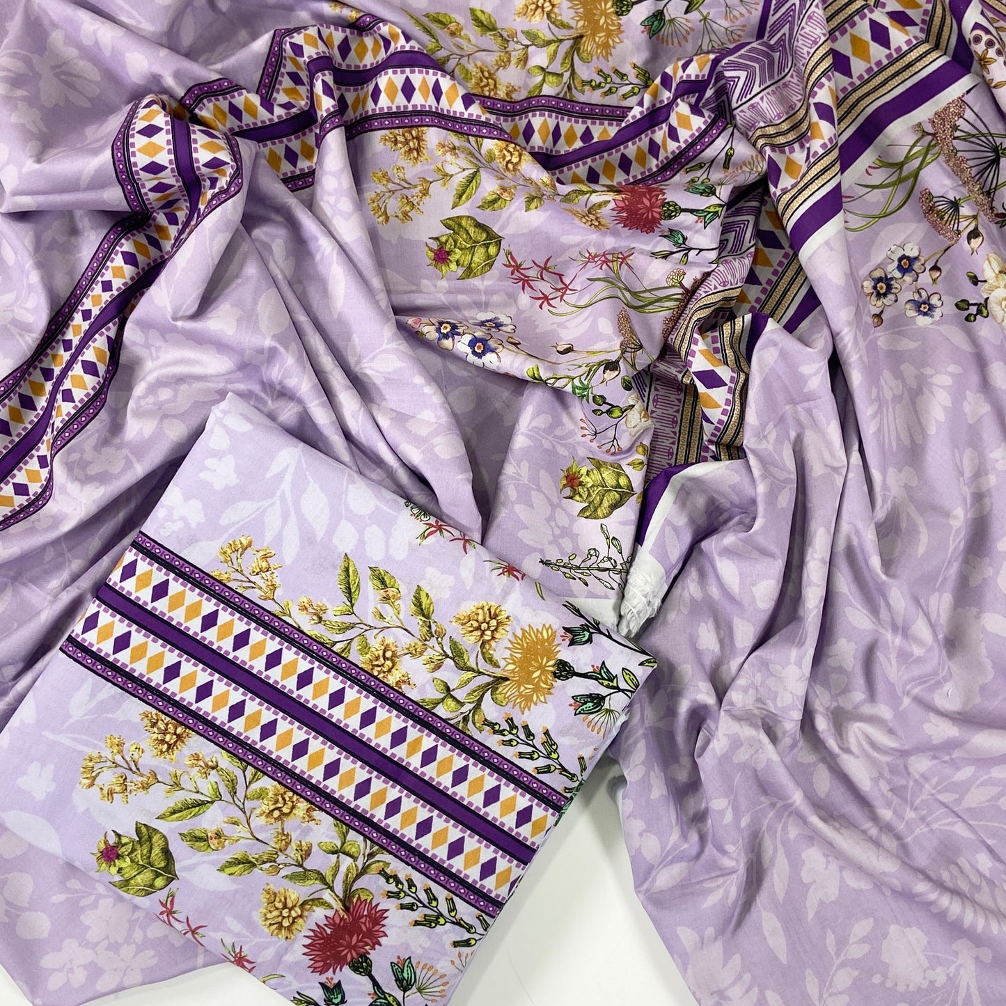 Anaya Noor Co-Ard Set Shirt & Trouser 2PC