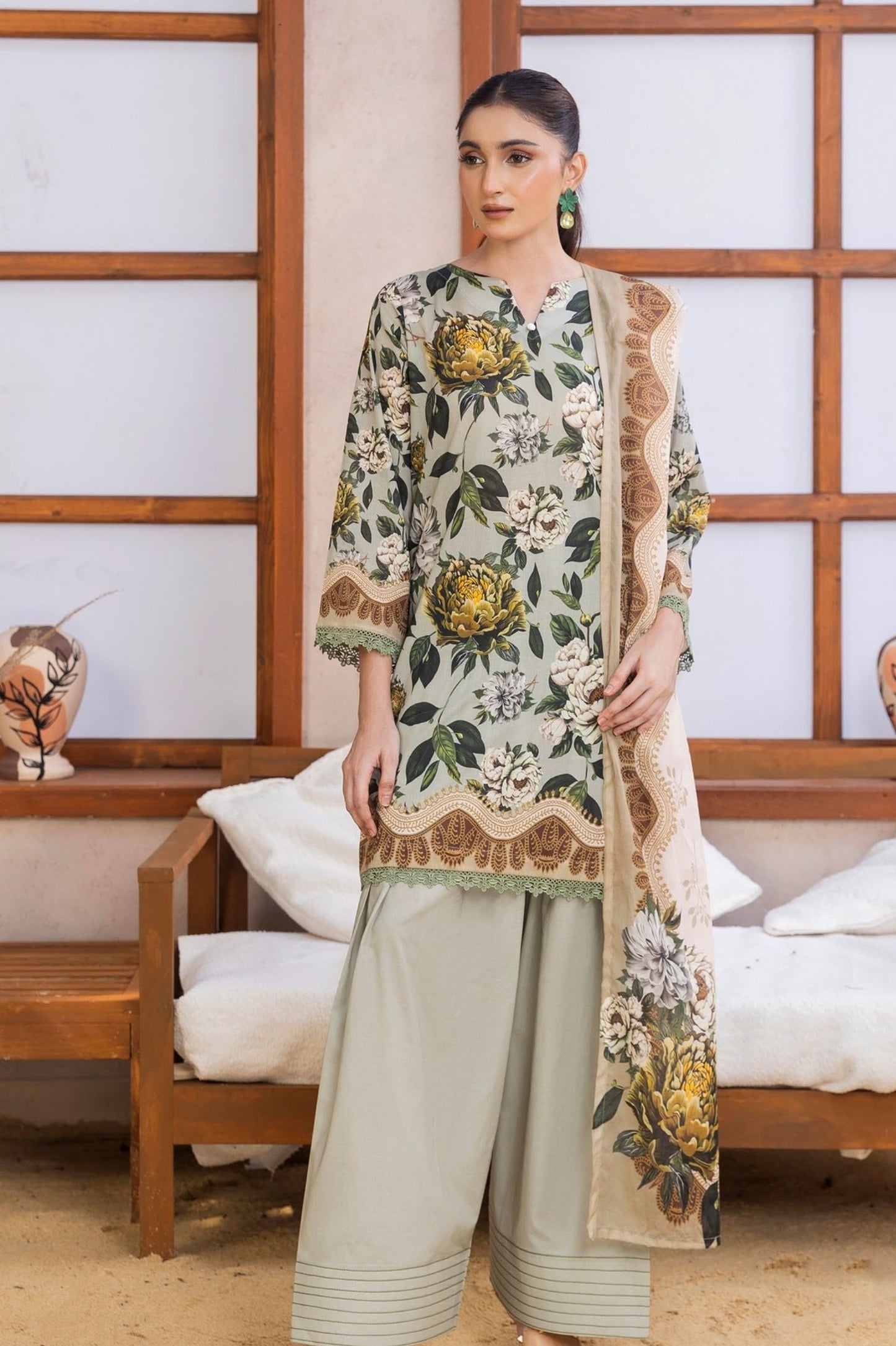 Rang Preet Digital Printed Lawn 3PC