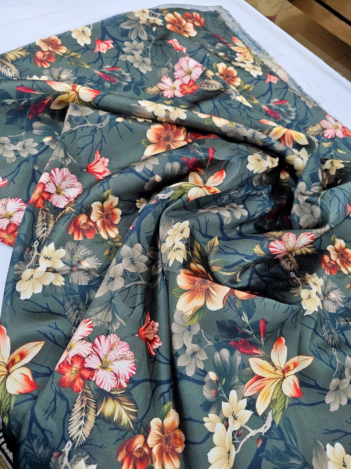 Lulusar Winter Silk Shirt & Trouser 2-Pcs