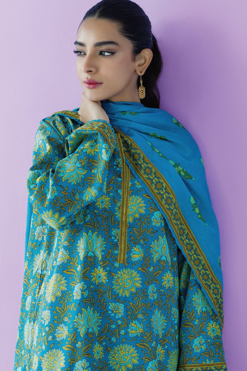 Orient Basic Printed Lawn 3PC