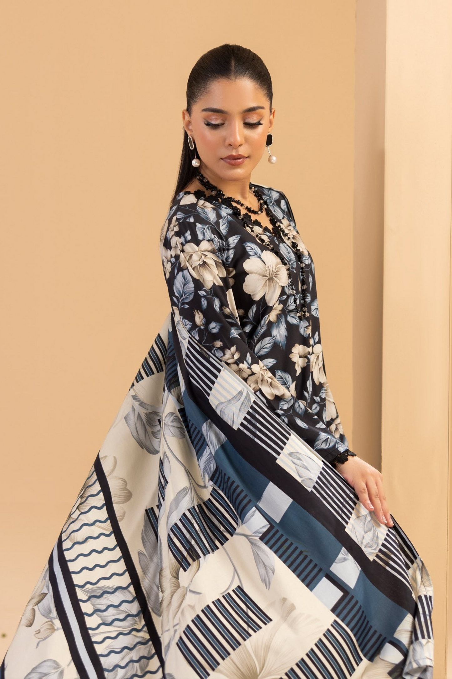Motifz Premium Printed Linen 3PC