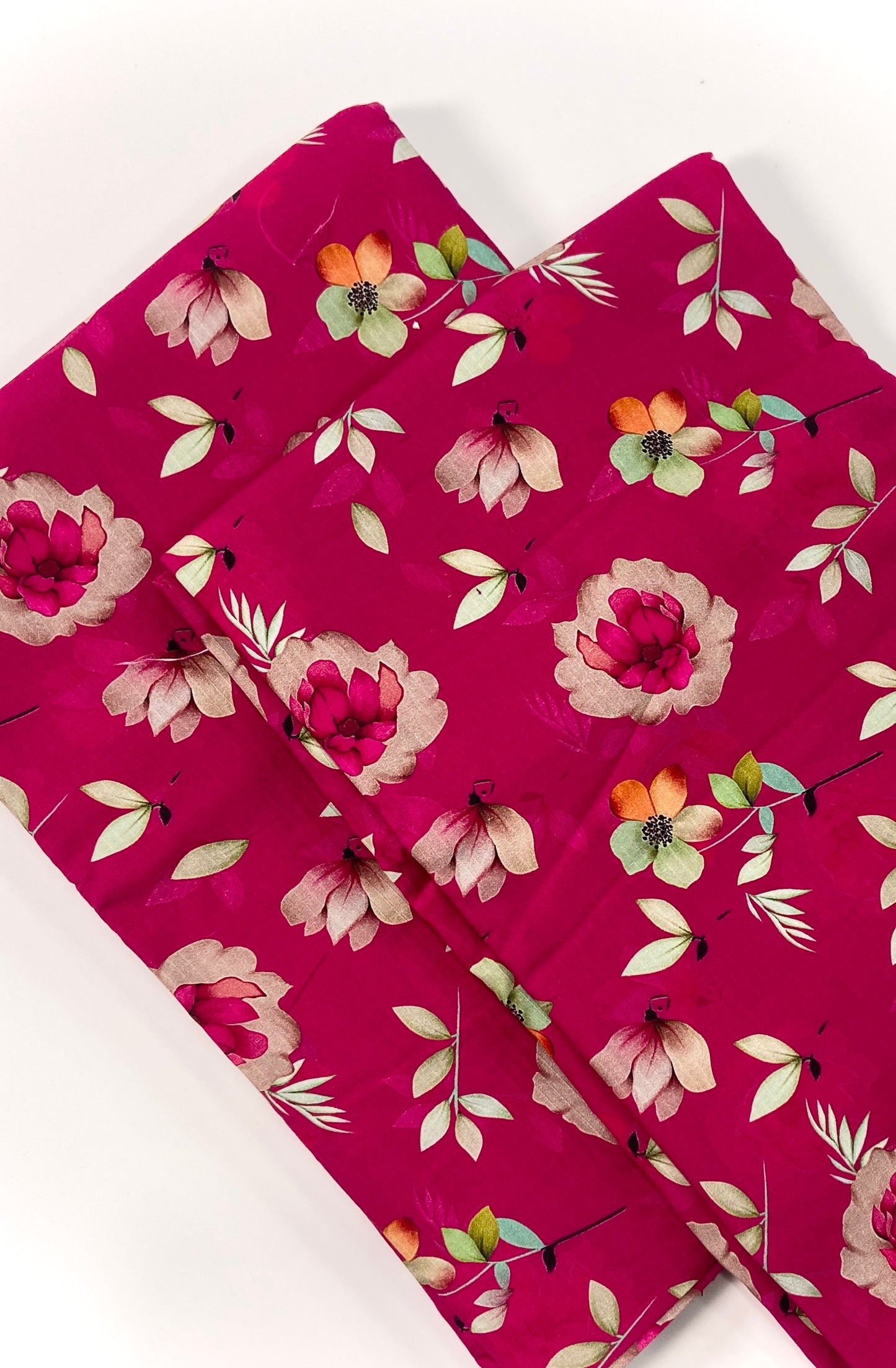 Anaya Noor Printed Bana Dora Slub Linen 2PC