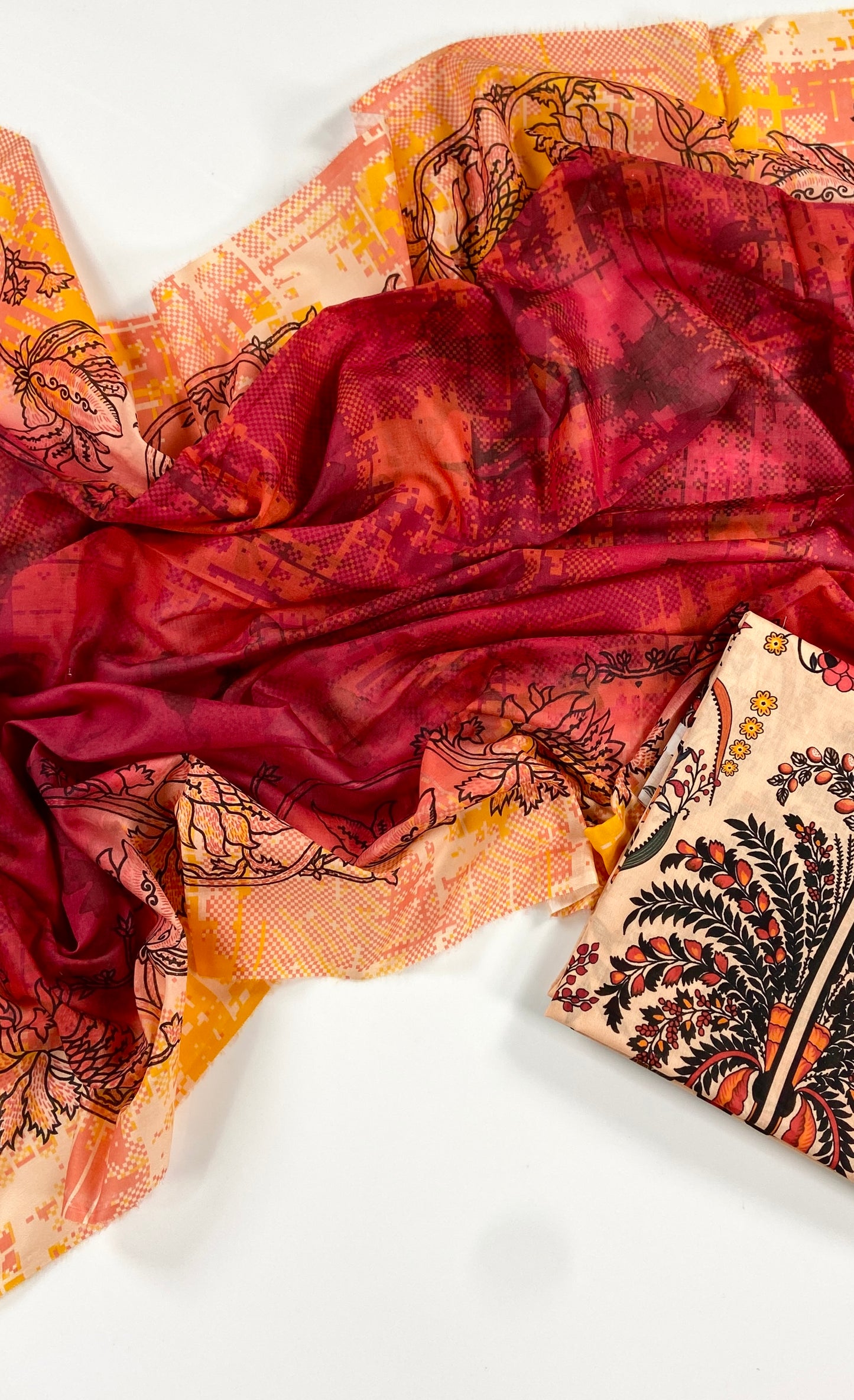 Edenrobe Digital Printed Lawn 3PC