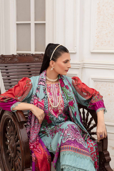 Fabiha By Feroza Digital Printed Linen 3PC