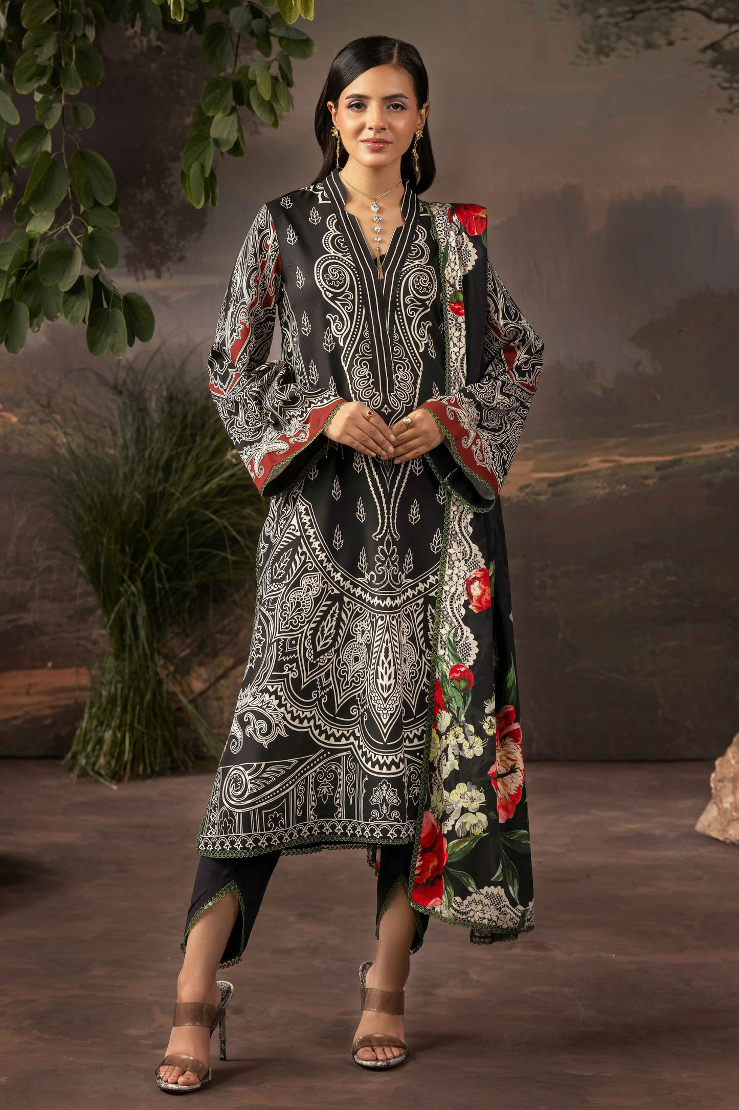 Raiha Luxury Linen 3PC