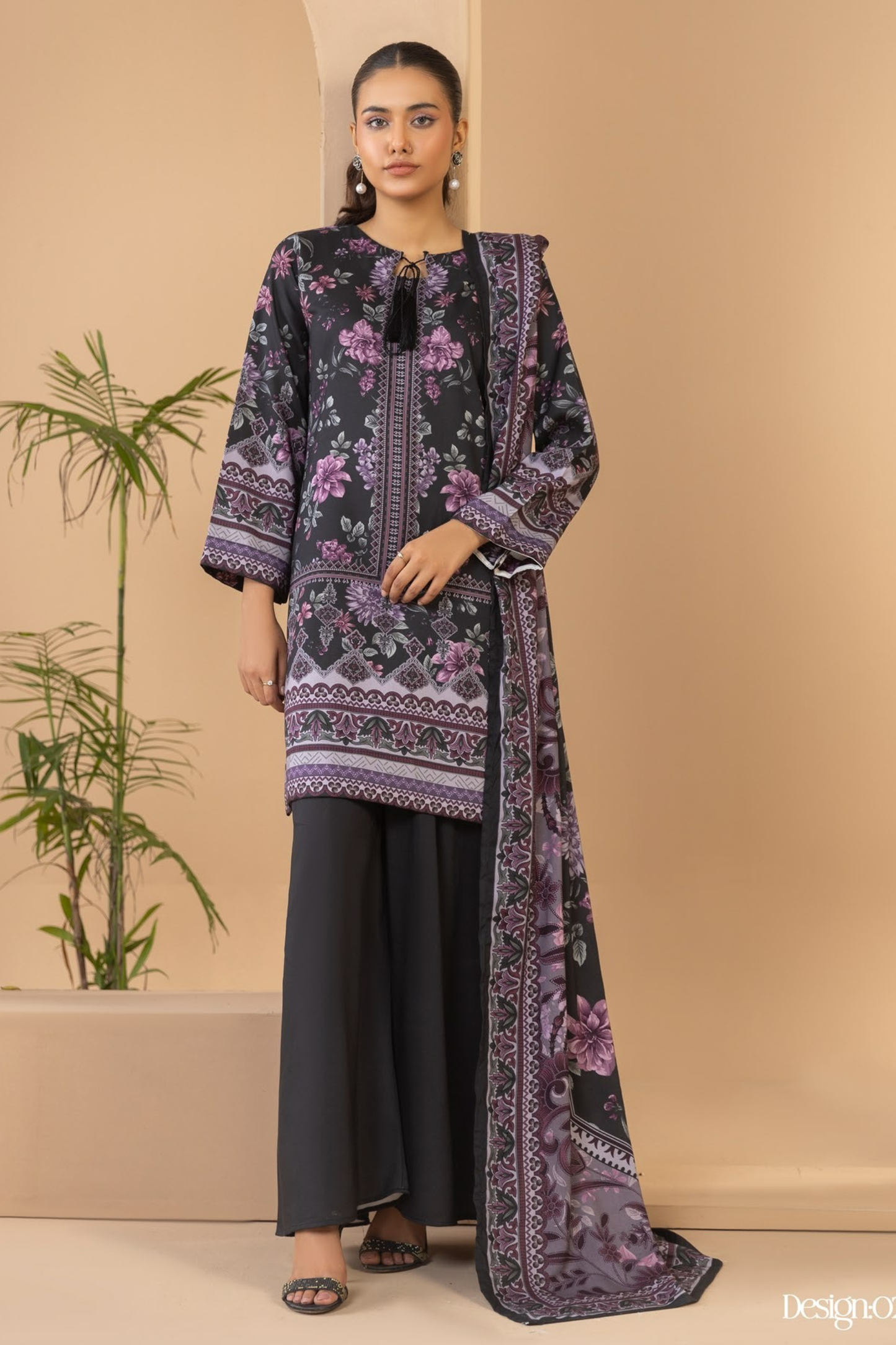 Rang Preet Digital Printed Linen 3PC