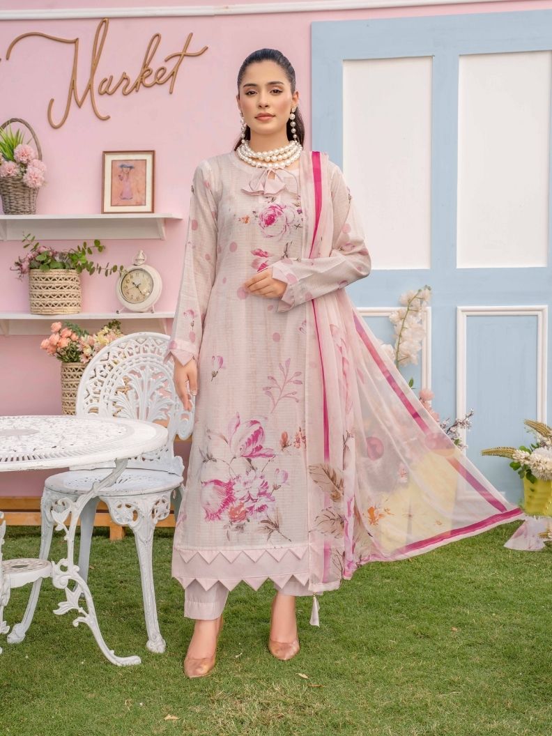 Sunset by Rajwan Digital Printed Lawn 3PC