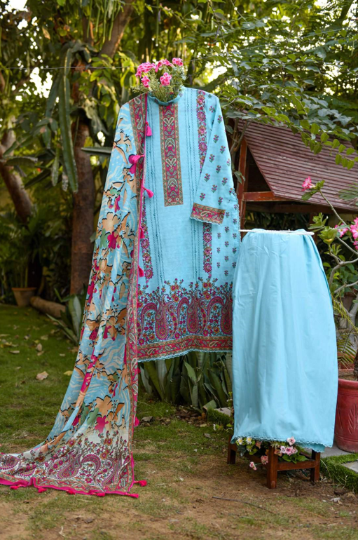 Miral By Murashe Printed Lawn 3-PC