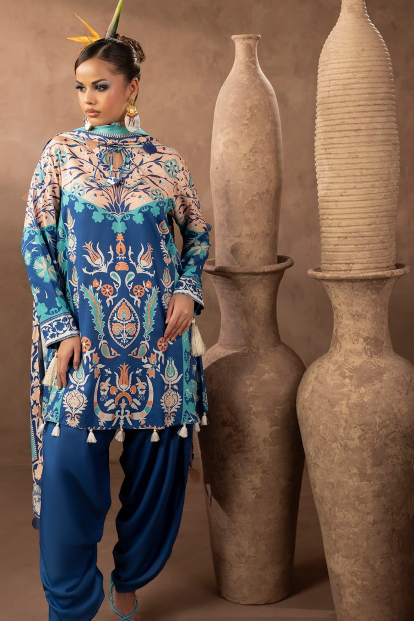 Paltar Premium Marina Printed 3PC