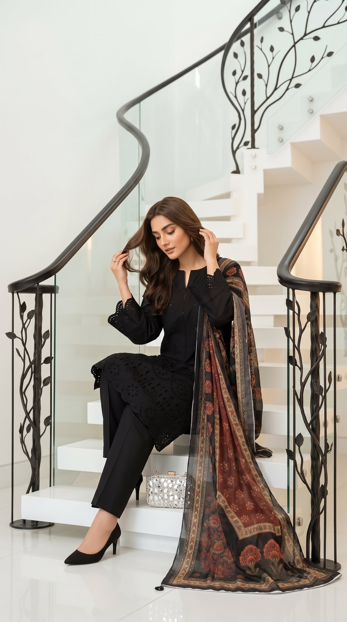 Dream Stone By Anaya Noor Full Heavy Emb Viscose 3PC