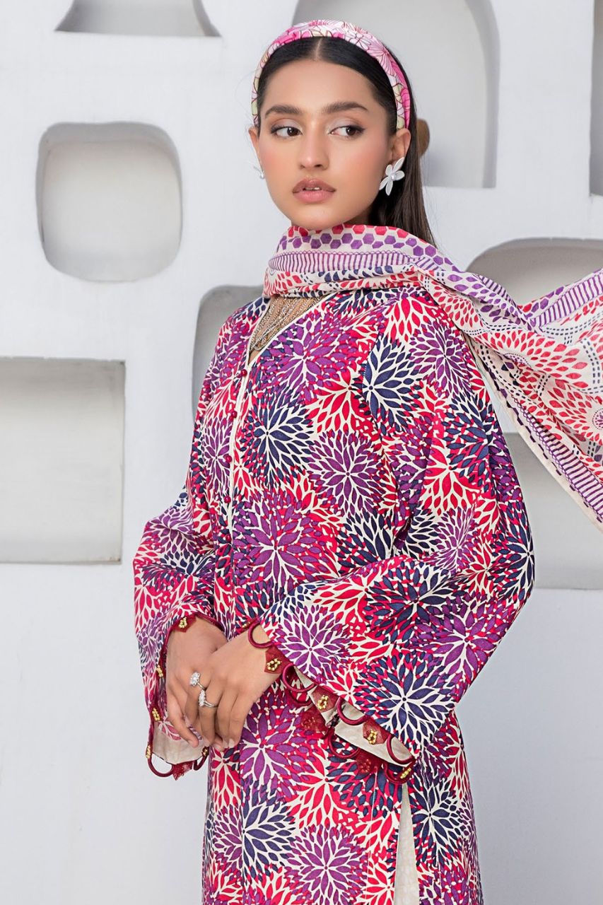 Abrish digital Printed Lawn 3-PC