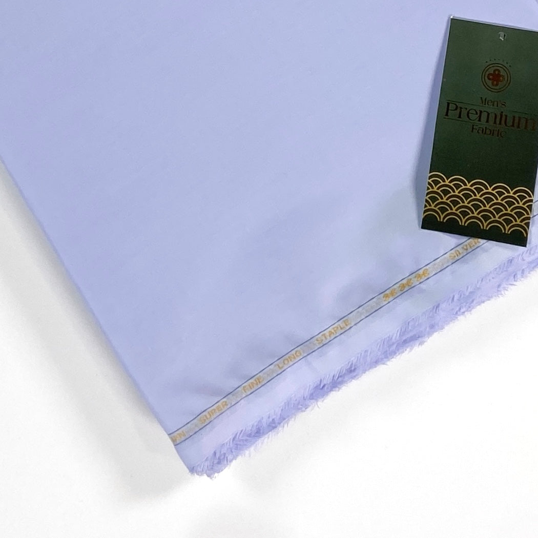 Taqwa Silver Storm Men’s Summer Cotton Unstitched Suit