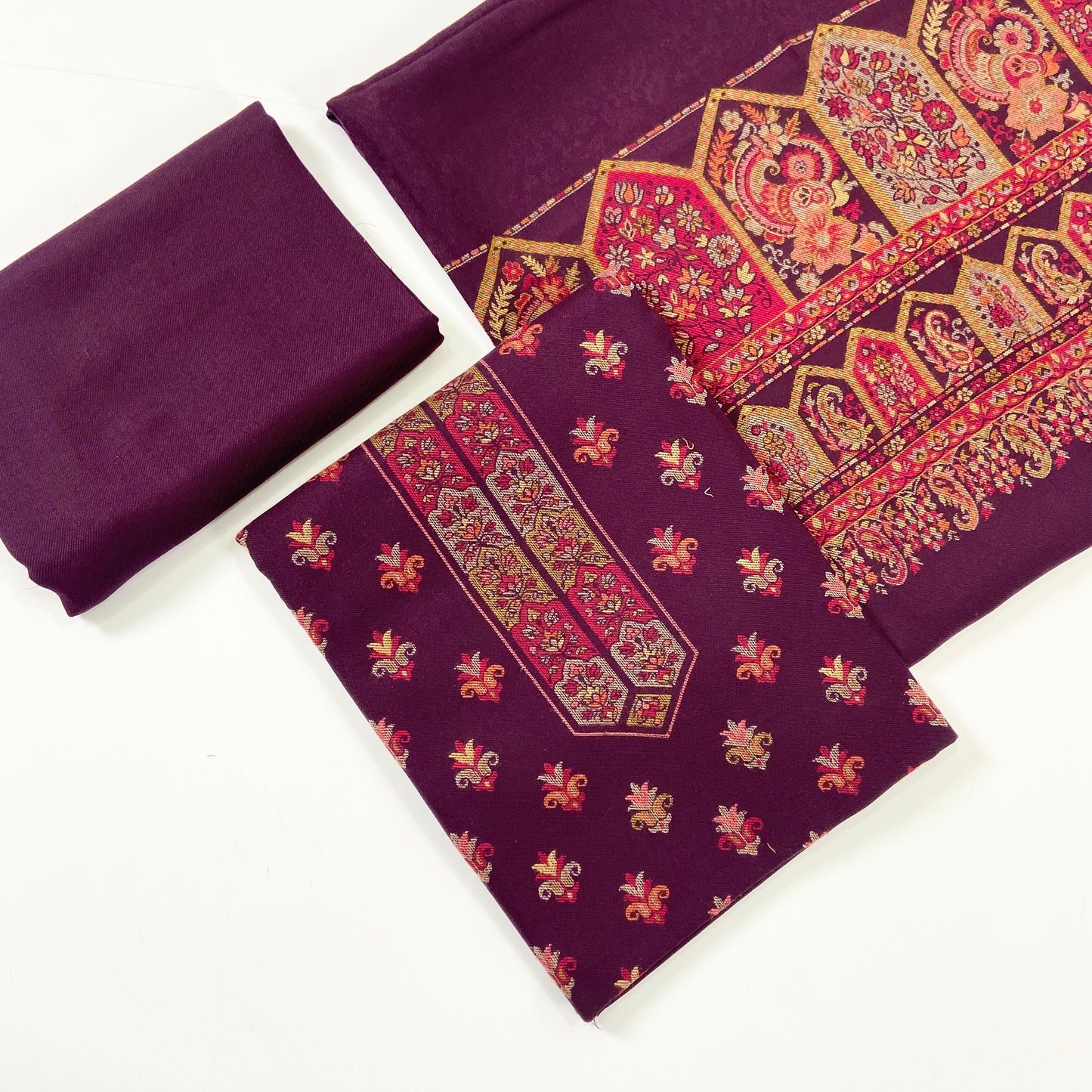 Anaya Noor Pashmina with Jacquard 3PC