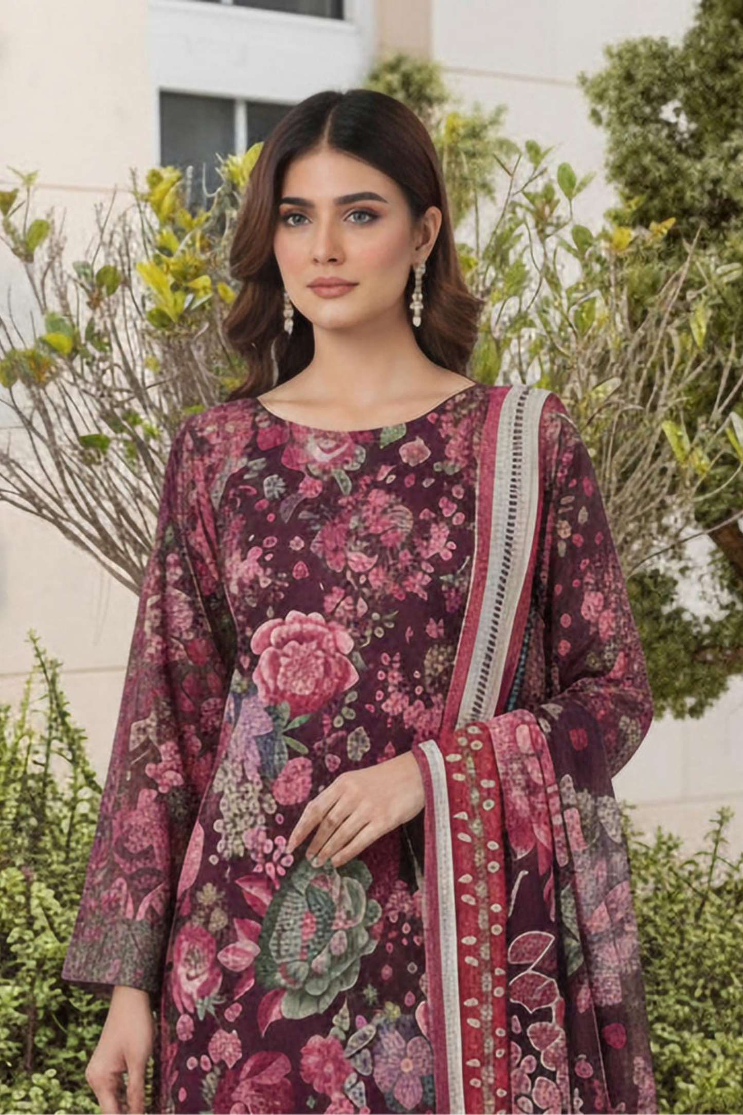 Motifz Premium Printed Khaddar 3PC