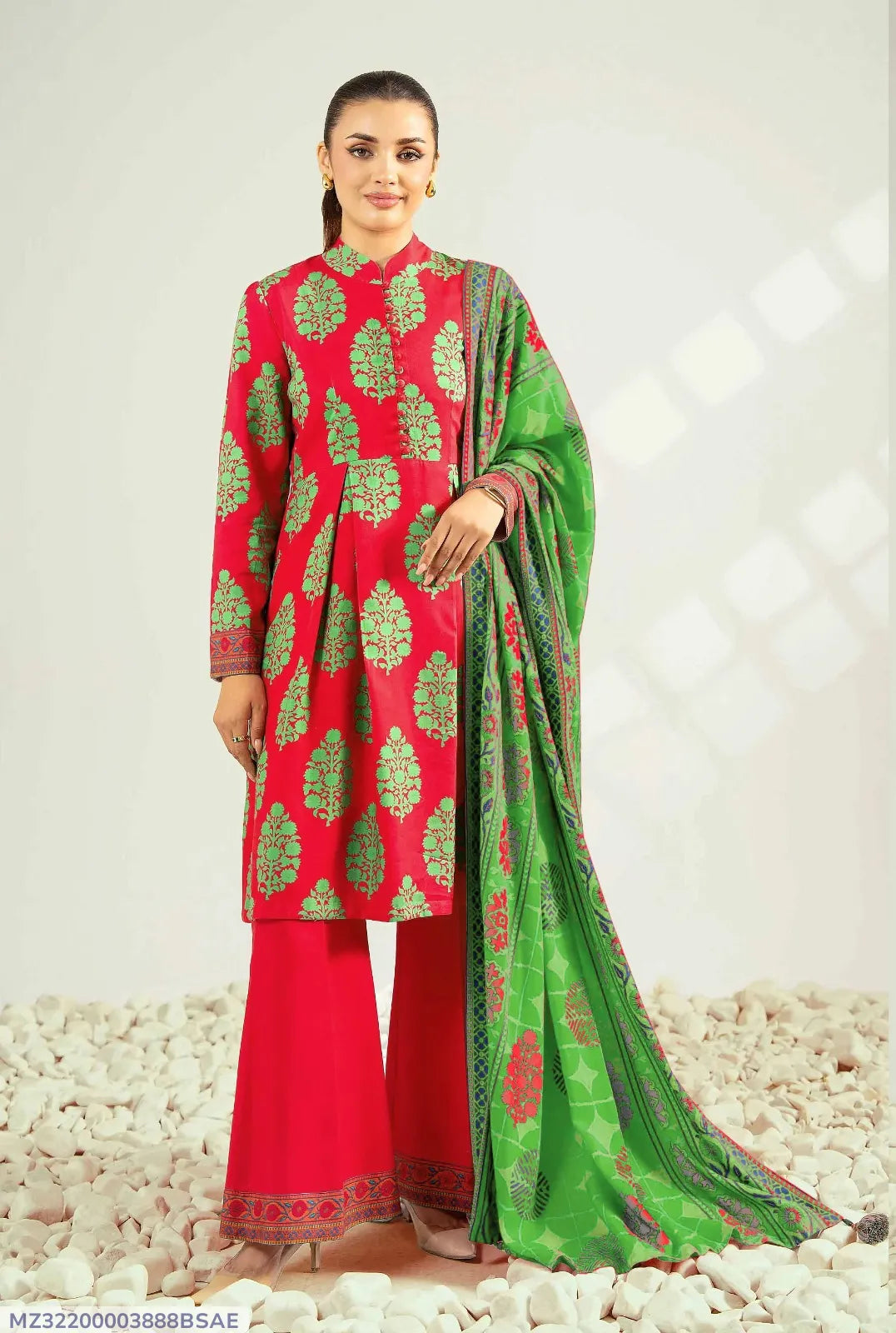 Kayseria Digital Printed Lawn 3PC