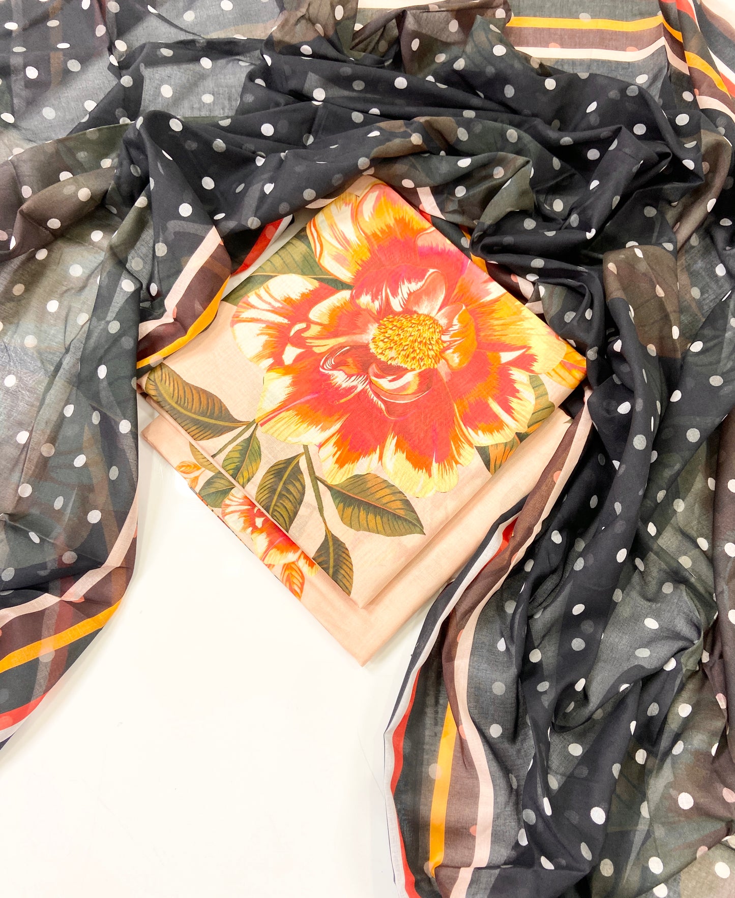 Baroque Digital Printed Lawn 3PC