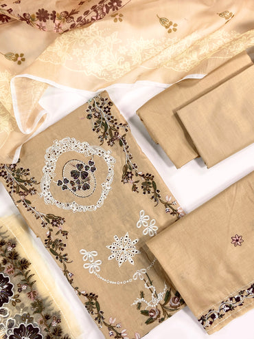 Nishat Embroidered Lawn 3PC