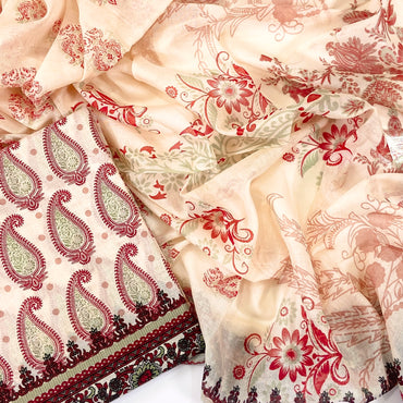 Digital Printed Shirt Dupatta Lawn 2PC