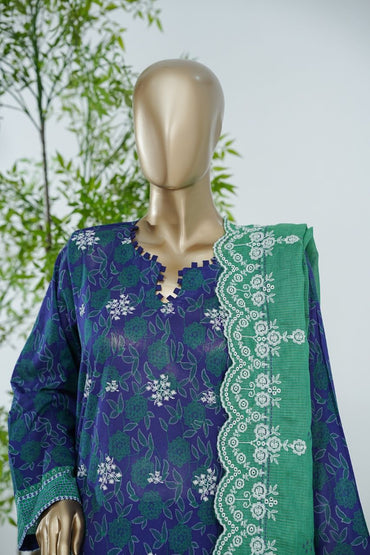 Aifa Printed & Embroidered Lawn 3PC