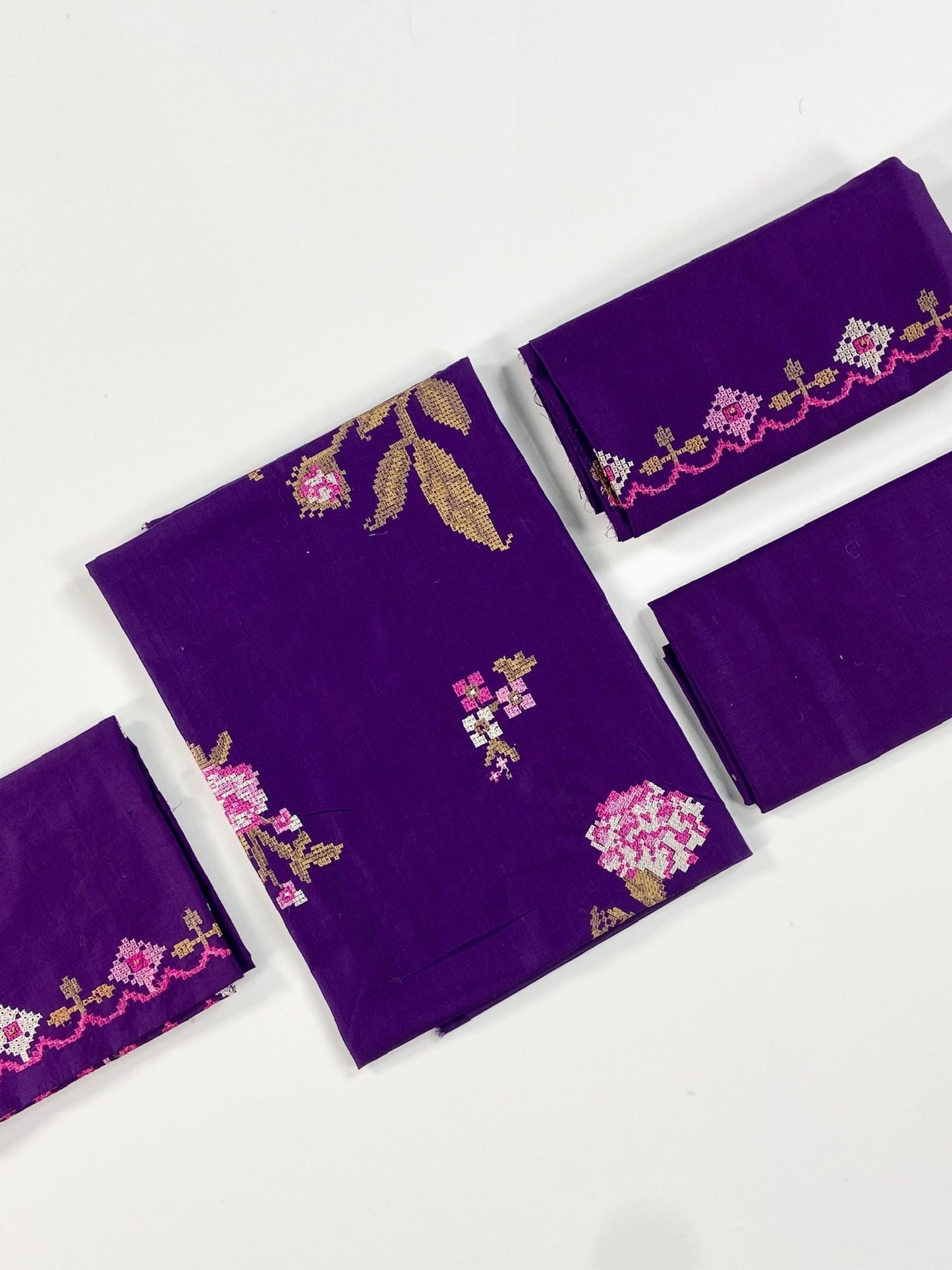 Batik Embroidered Lawn 2PC