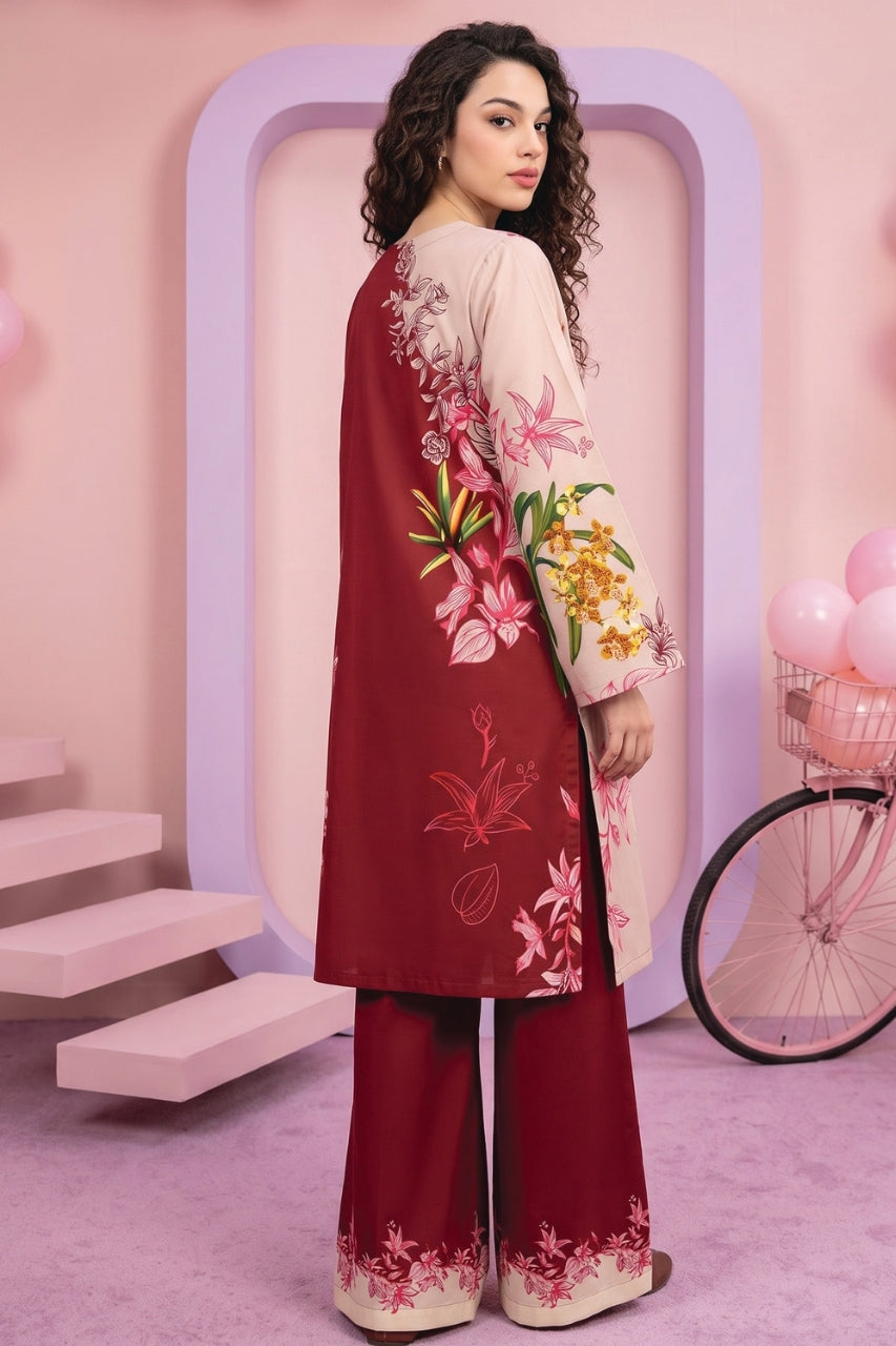 Cocoon By Regalia Digital Printed Khaddar 2PC