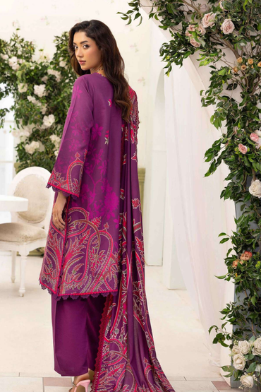 Raiha Digital Printed Linen 3PC