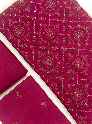 Bareeze Emb Khaddar 2PC