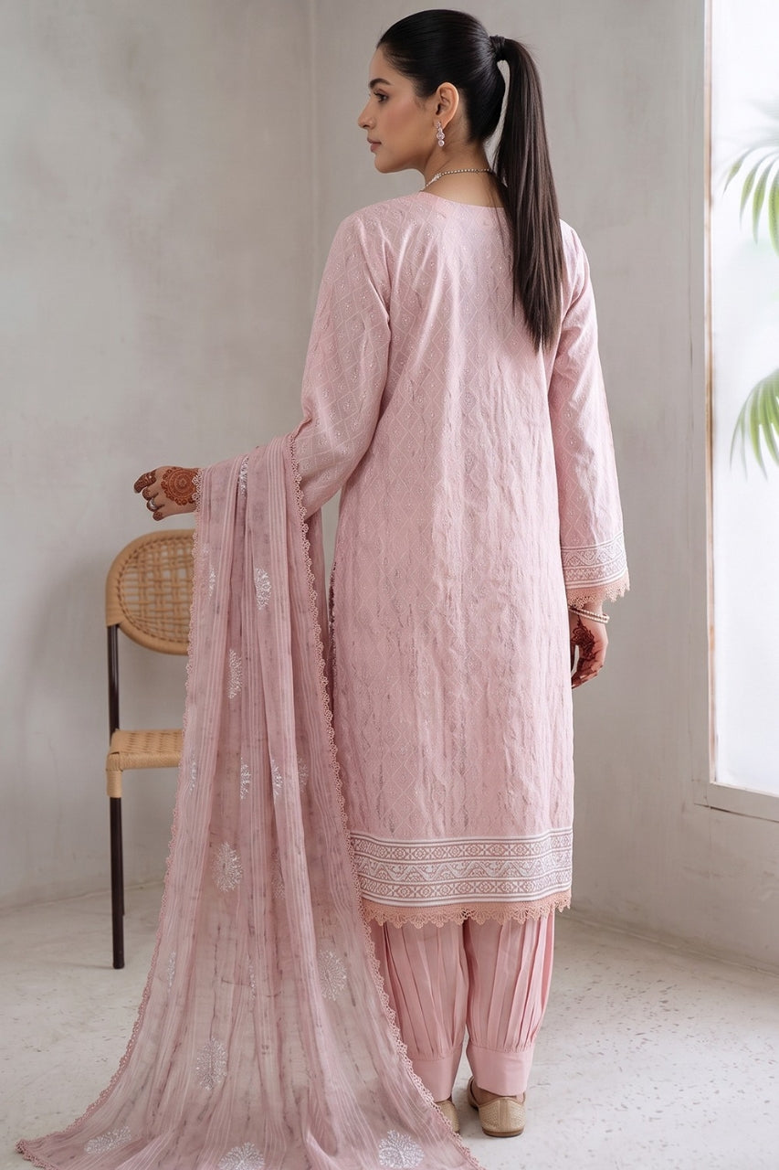 Fatima Bano By Nishaat Luxury Emb & Printed Lawn 3PC