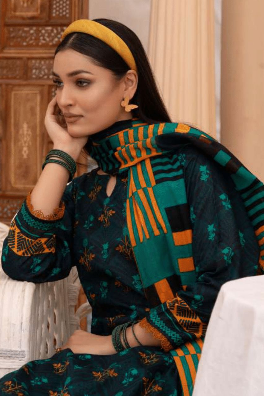 Arfa Printed Lawn 3-PC