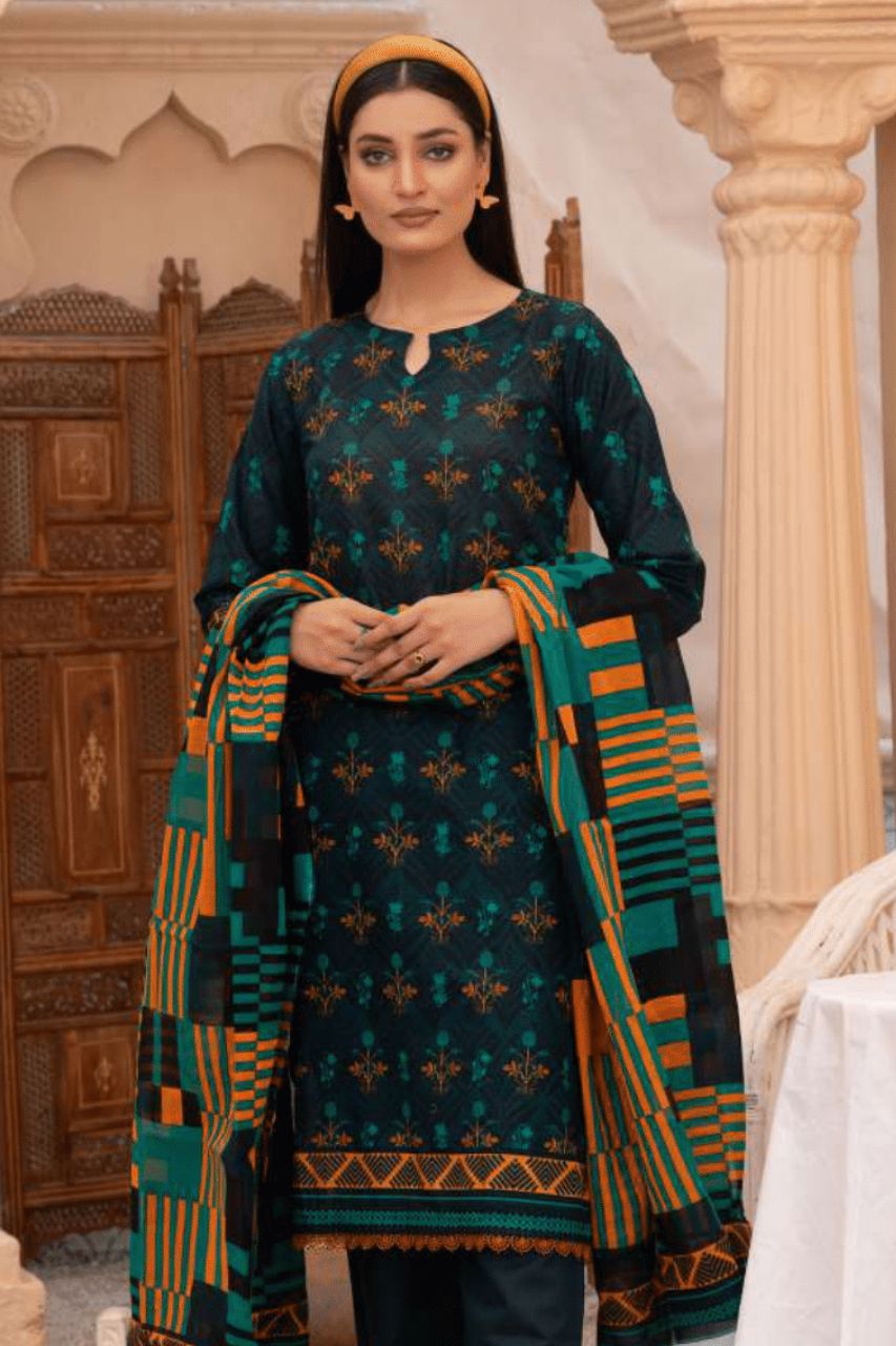 Arfa Printed Lawn 3-PC