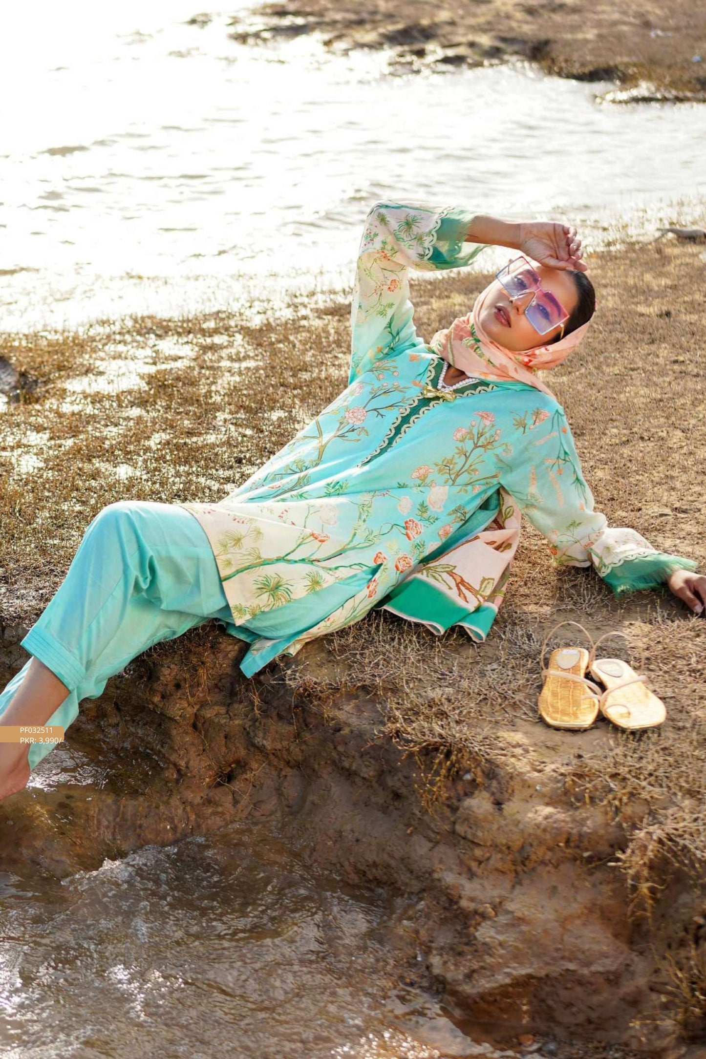 Paltar Digital Printed Lawn 3PC