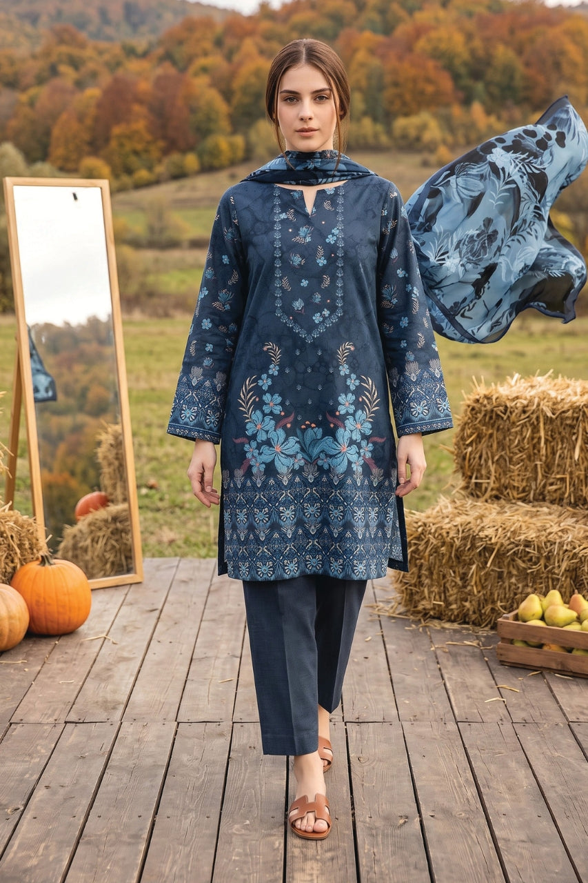 Salina By Regalia Digital Printed Khaddar 3PC