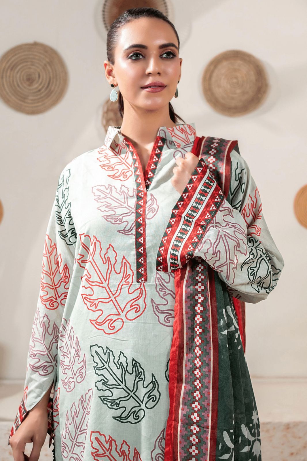 Zesh Airjet Printed Lawn 3-PC