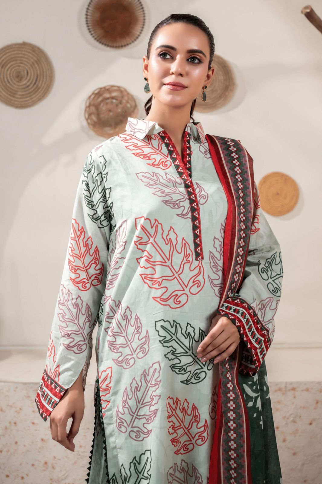 Zesh Airjet Printed Lawn 3-PC
