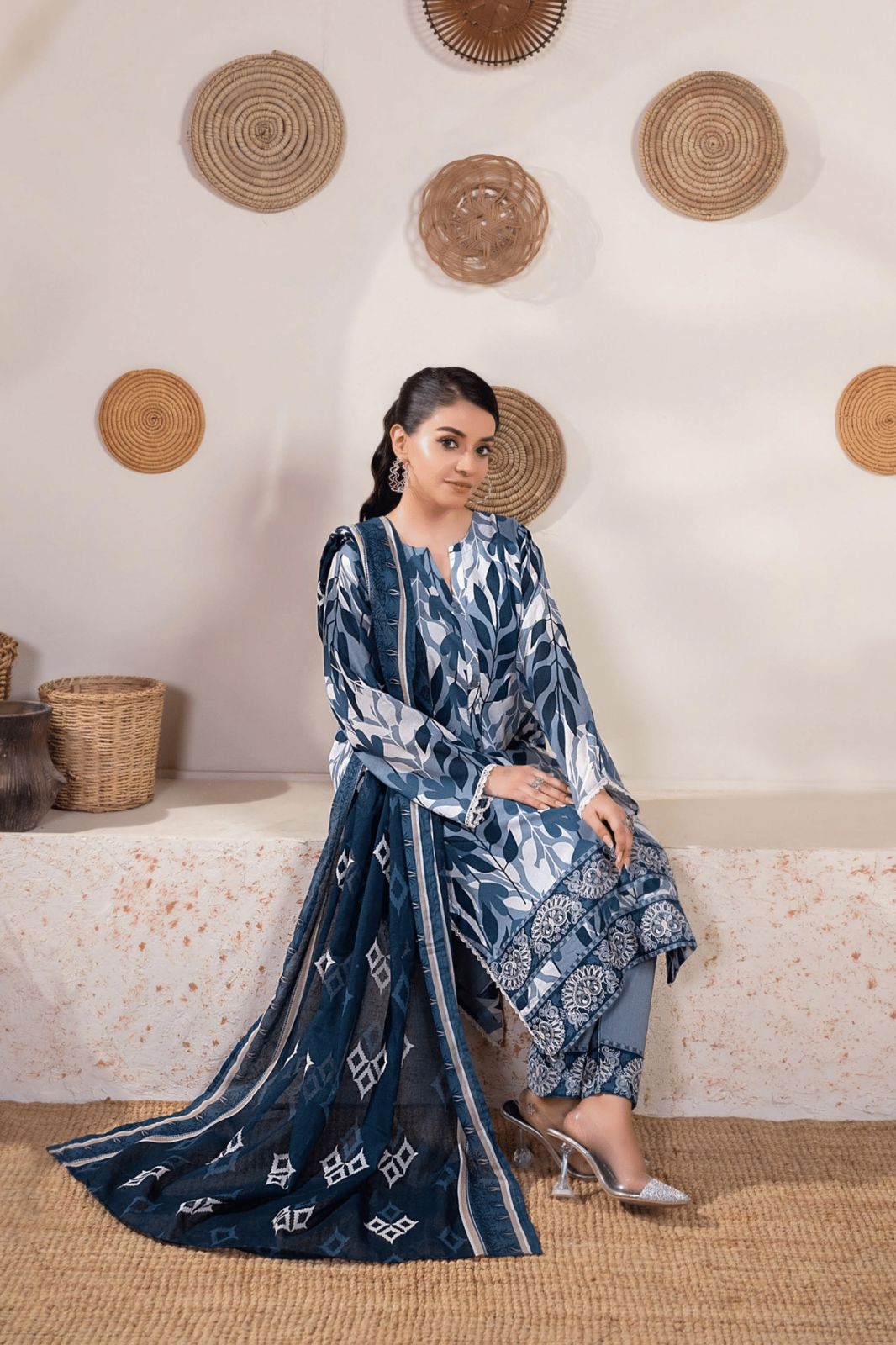 Zesh Airjet Printed Lawn 3-PC